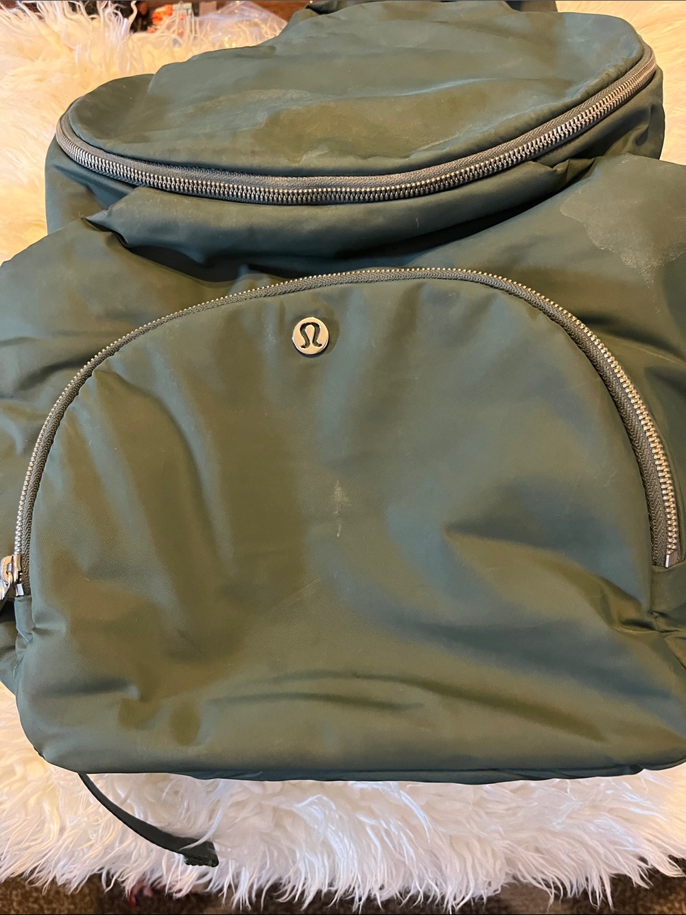 lululemon atlética Olive Green diaperBack